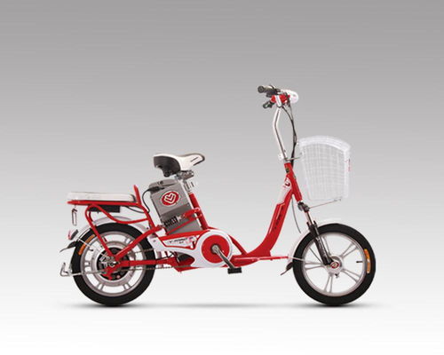 供應(yīng)愛瑪電動(dòng)車 16靚穎熱情紅色車身 電機(jī)鎖 減震 整車體型小巧圖片 高清圖 細(xì)節(jié)圖 浚縣城鎮(zhèn)增福電動(dòng)車行 